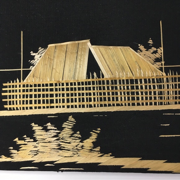 Genuine Rice Straw Art from 1970’s - Picture 2 of 5